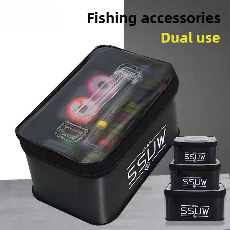 Fishing Kayak Crate - Przenośna skrzynka narzędziowa EVA, organizer na