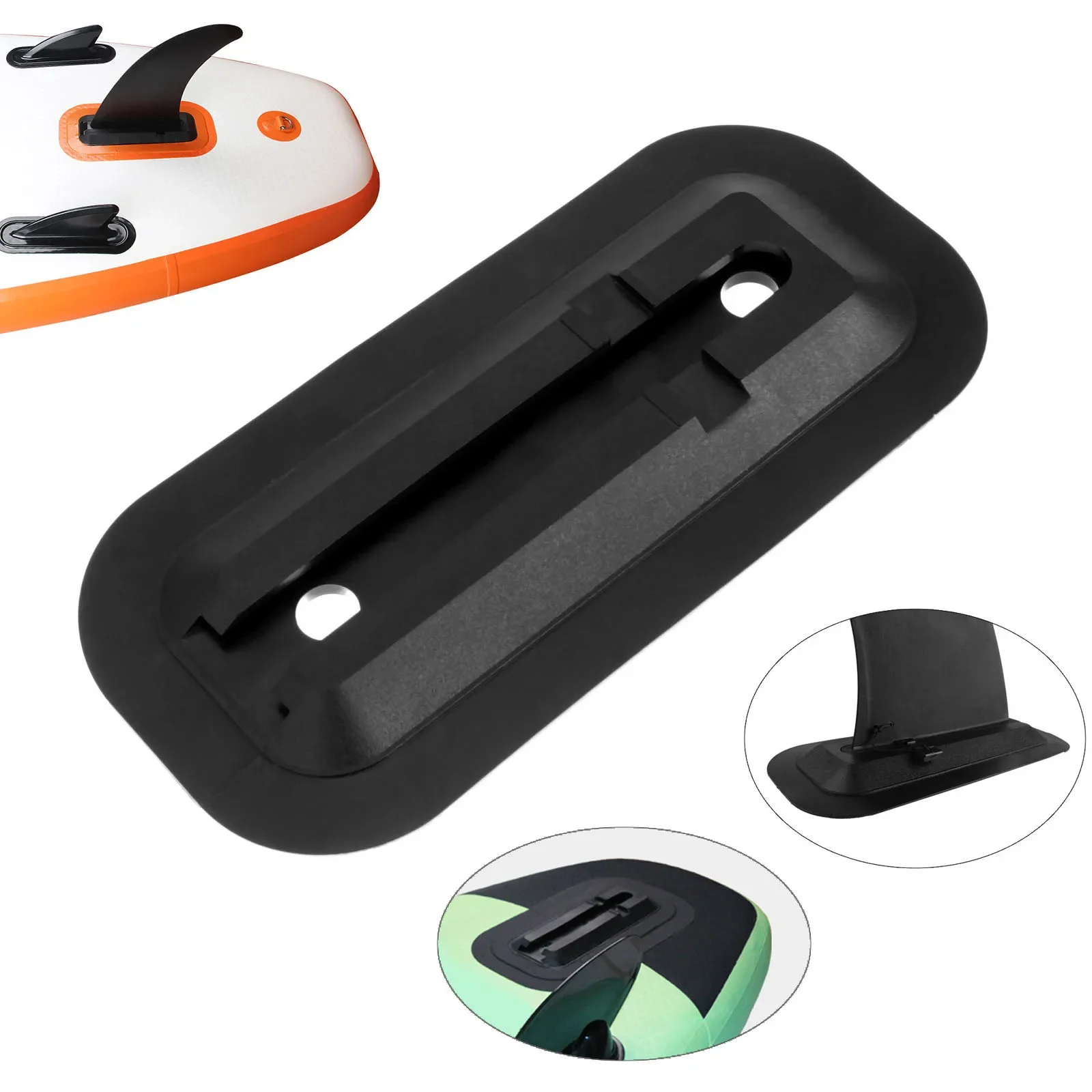 1 szt. Wsuwana centralna płetw – Fishing Kayak Paddle recenzja i cena