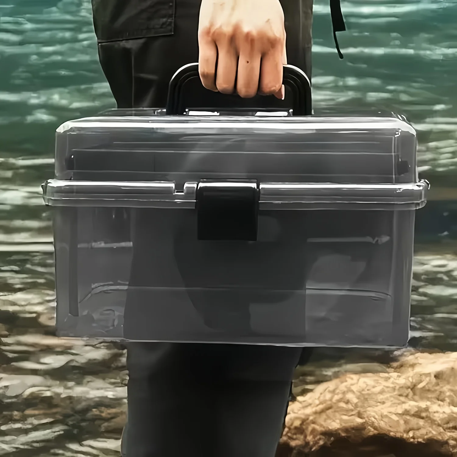 Wytrzymała skrzynka na sprzęt  – Fishing Kayak Crate recenzja i cena